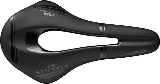 Selle San Marco Shortfit Open-Fit Dynamic Bike saddle with cutout