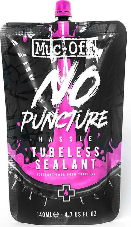 Muc-Off No Puncture Hassle Tubeless Sealant 140 ml pouch Bezdušový tmel