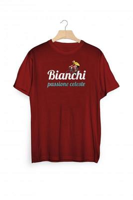 Bianchi Passione Celeste Vintage Men's T-Shirt