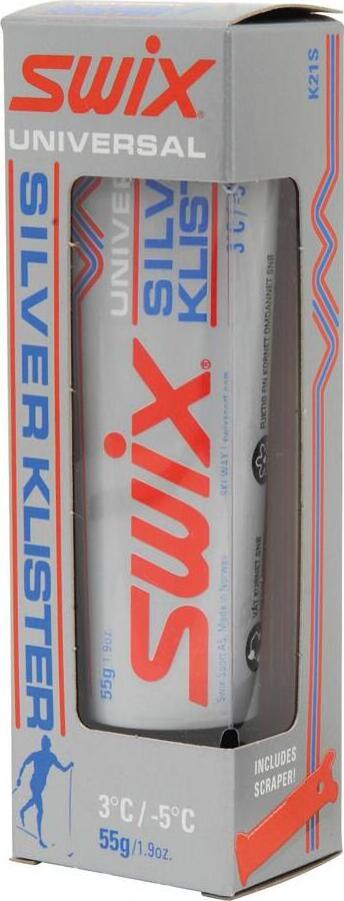 Swix K21S univerzálny strieborný (3°C / -5°C) Klister