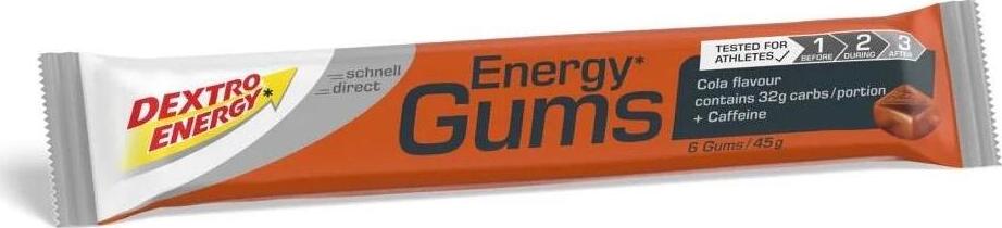 DEXTRO Energy Gums Caffeine Žuvacie energetické tablety