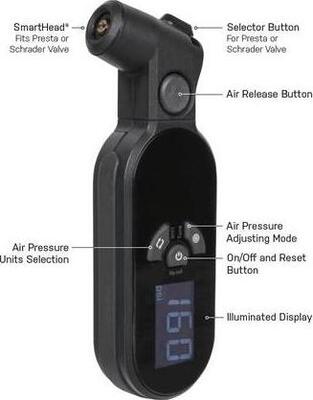 Topeak SMART GAUGE D2X DIGITAL Digitálny tlakomer