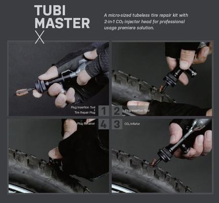 Topeak TUBI MASTER X CO2 pump + tubeless tire repair