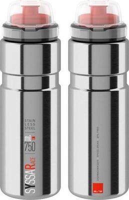 ELITE SYSSA RACE silver 750ml Steel bottle