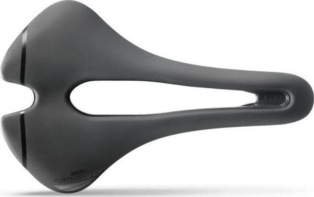 Selle San Marco Aspide Short Sport Open-fit Wide Bike saddle with cutout