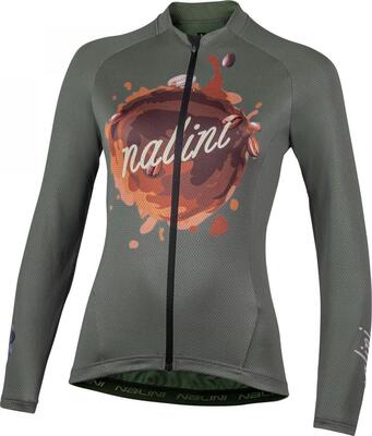 Nalini Bas Coffee Lady Jersey Dámsky dres s dlhým rukávom