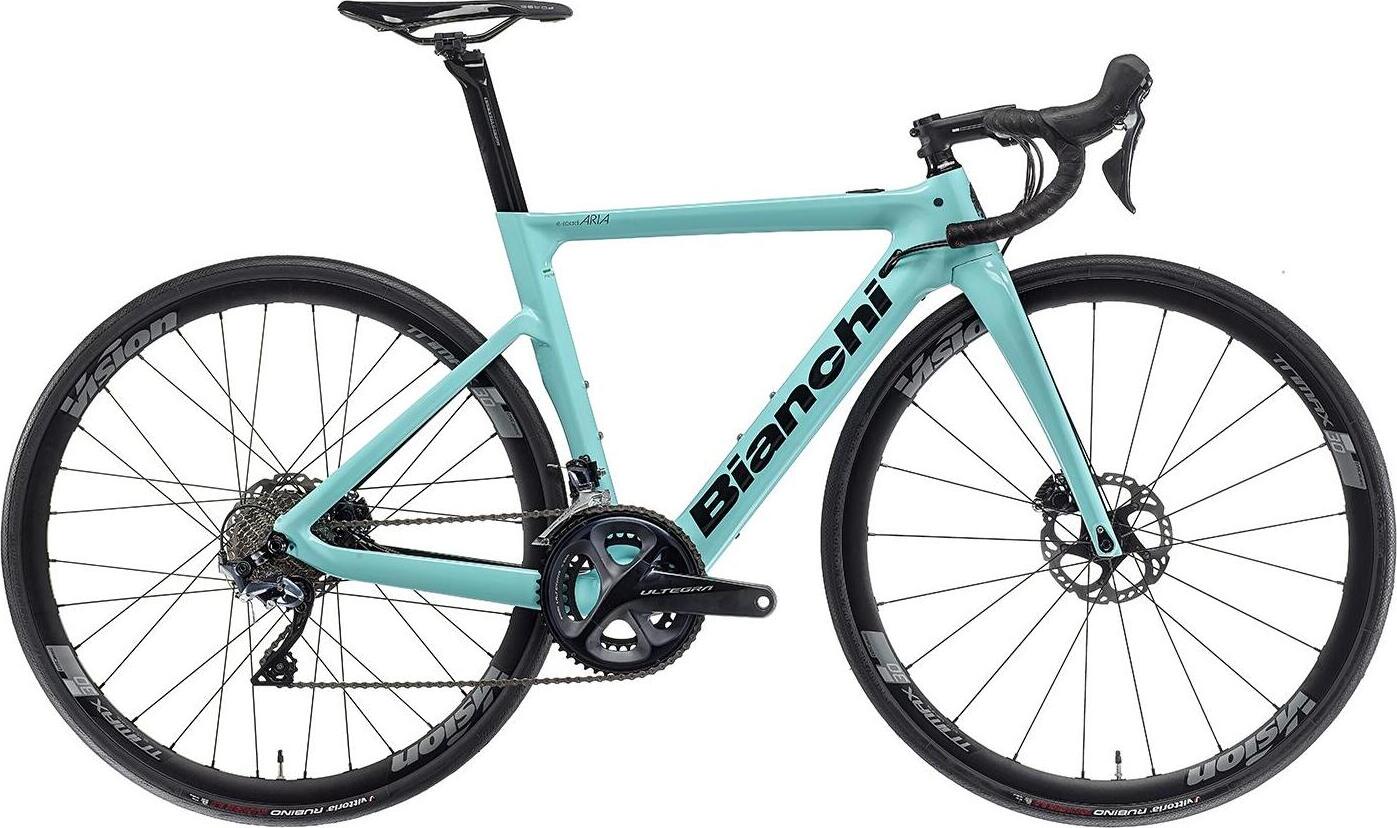 Bianchi E-Aria Ultegra 11sp Cestný karbónový e-bike