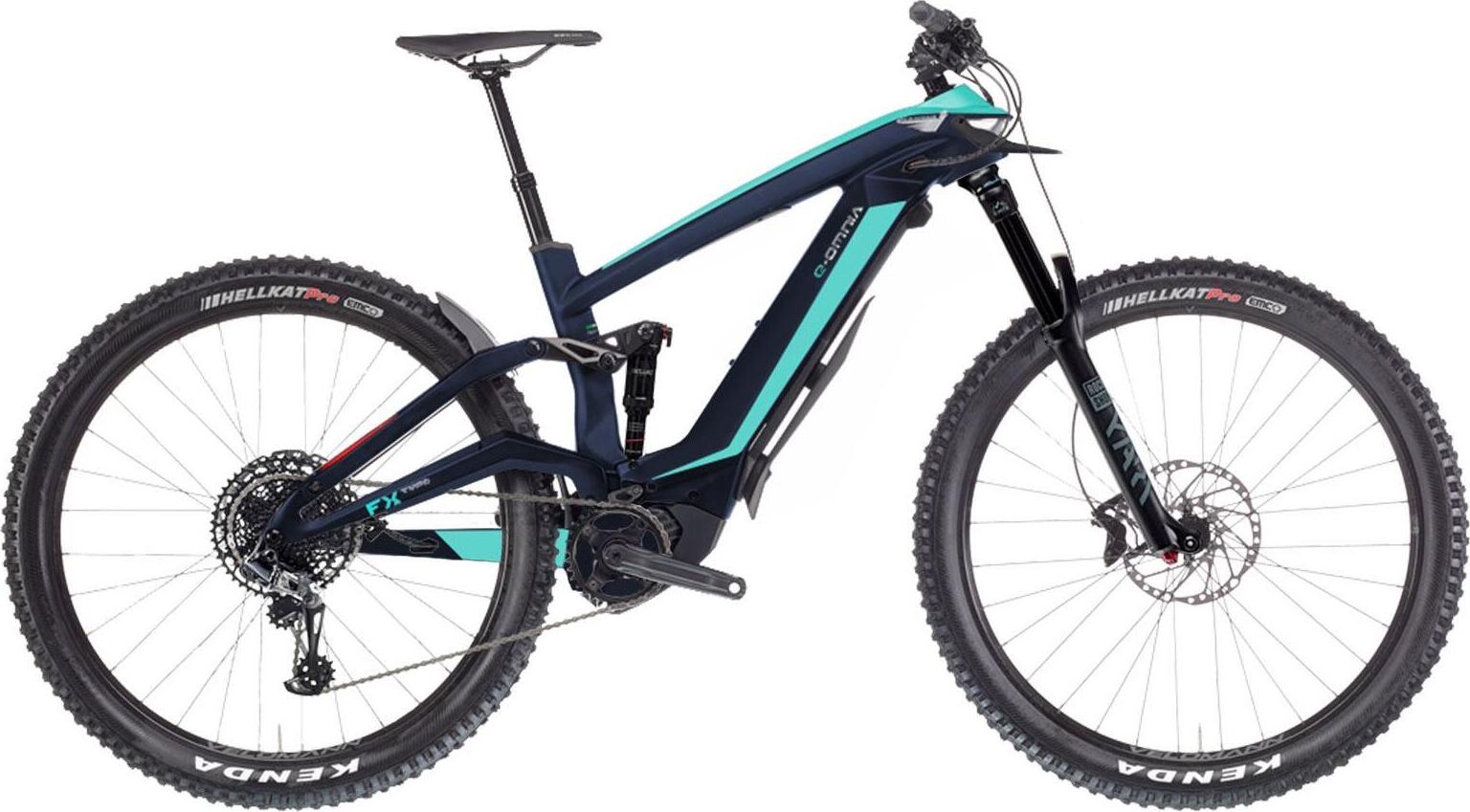 Bianchi e-Omnia FX Type GX Eagle 1×12 Horský e-bike