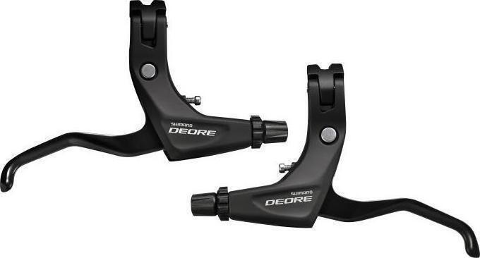 Shimano Páčky brzd. Deore T610 pár V-Brake černé Brzdové páky