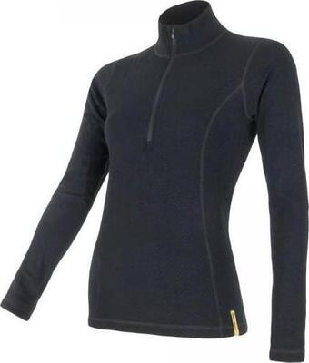 Sensor Double face Merino Wool LS Zip-L Dámské termo triko s dlouhým rukávem