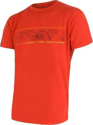 Sensor Merino Wool Performance Tee-M Pánske termo tričko s krátkym rukávom