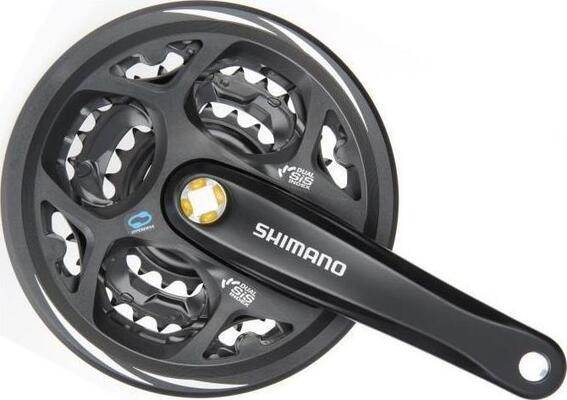 Shimano Altus M311 170MM 42/32/22Z. 7/8-K. Čierny Horské kľuky