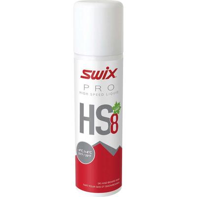 Swix HS8 červený 125 ml (-4° C / +4°C) Sklzový tekutý vosk