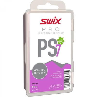 Swix PS07 fialový 60 g (-2°C / -8°C) Sklzový vosk