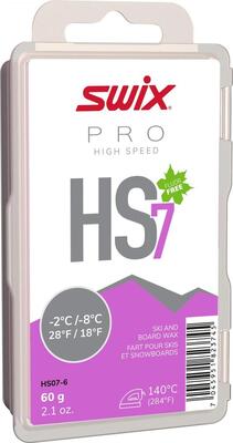 Swix HS07 violet (-2°C / -8°C) - 60 g Glide Wax