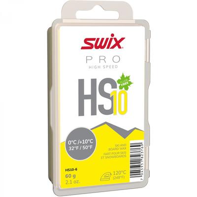Swix HS10 žltý 60 g (0°C / +10°C) Sklzový vosk