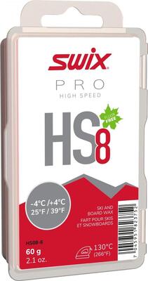 Swix HS08 red (-4°C / +4°C) Glide Wax