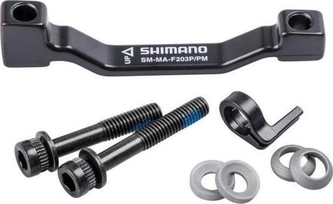 Shimano Adaptér na kotouč 203 mm PM/PM (180/203) Adaptér přední