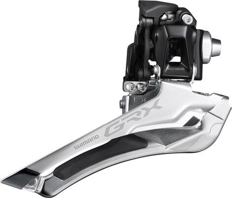 Shimano GRX RX400 2x10 brazed-on mount Road front derailleur