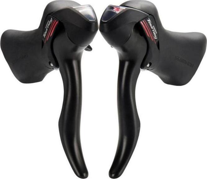 Shimano Dual control Tourney A070 pair 2x7sp Road shifters