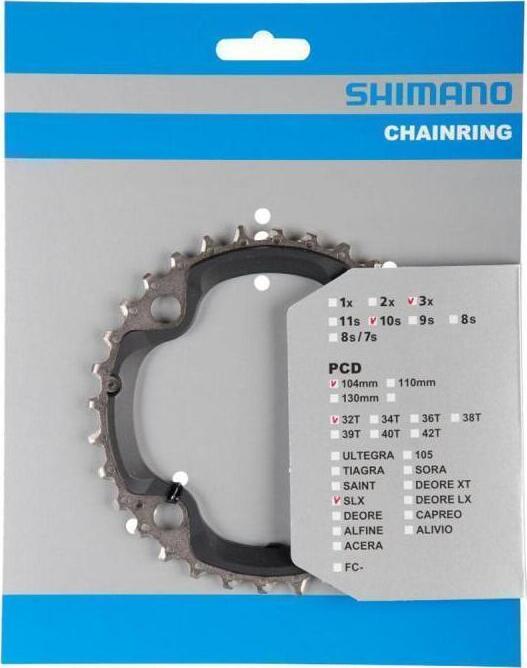 Shimano Převodník 32z. M670 SLX stříbr. 104 mm Převodník