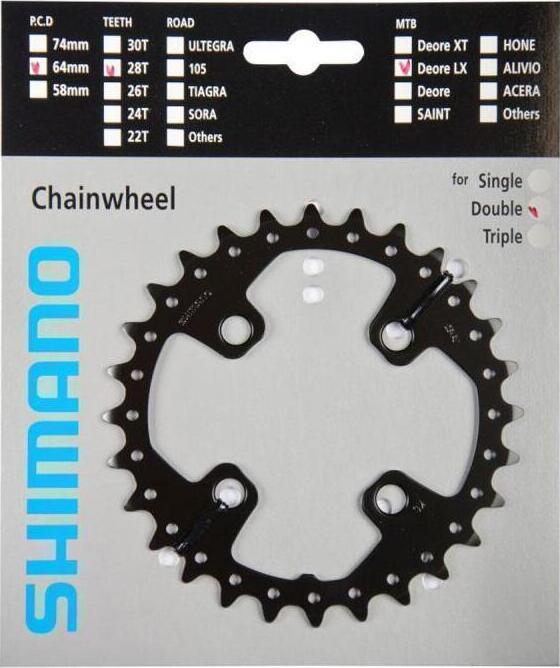 Shimano M675 SLX 64 mm Převodník