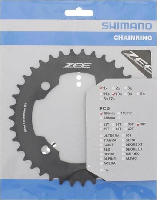 Shimano M640 ZEE 104 mm Prevodník