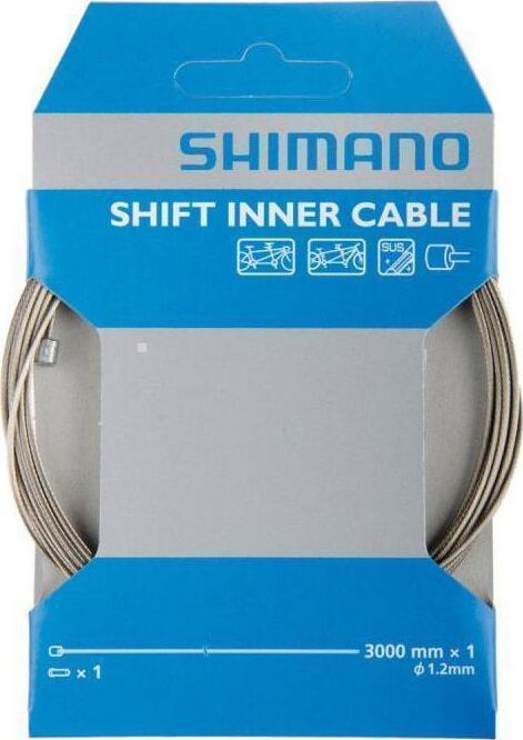 Shimano Shifting Cable Stainless 1,2x3000 mm Shift inner cable