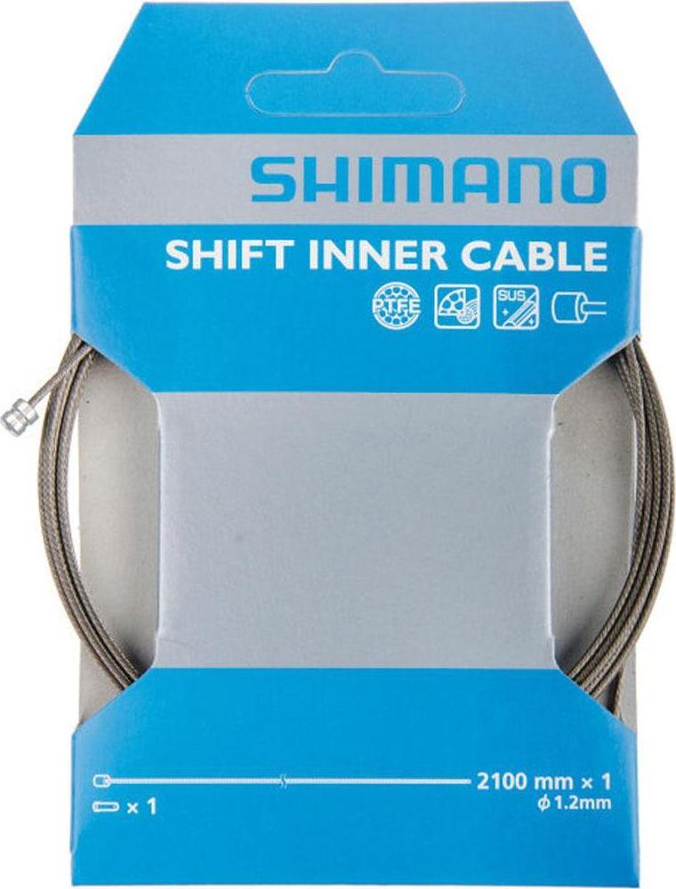 Shimano Shifting Cable Stainless 1,2x2100 mm Shift inner cable