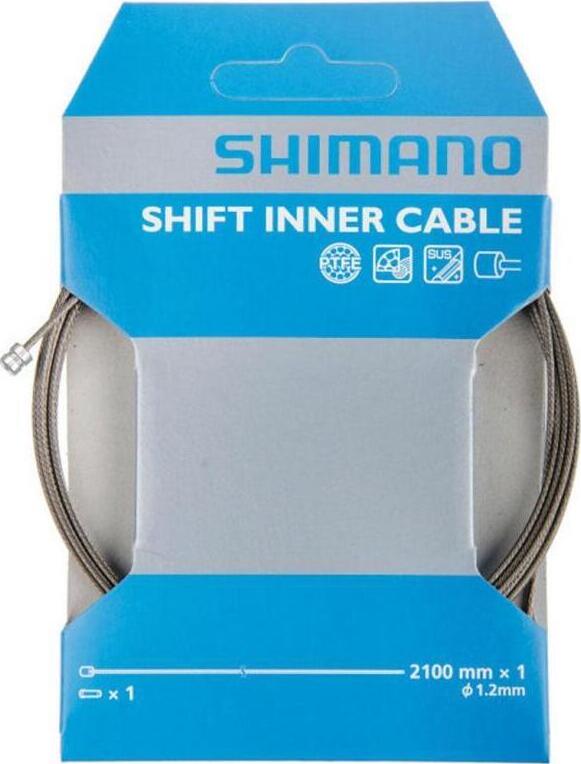 Shimano Shifting Cable Stainless 1 2x3000 mm Shift inner cable
