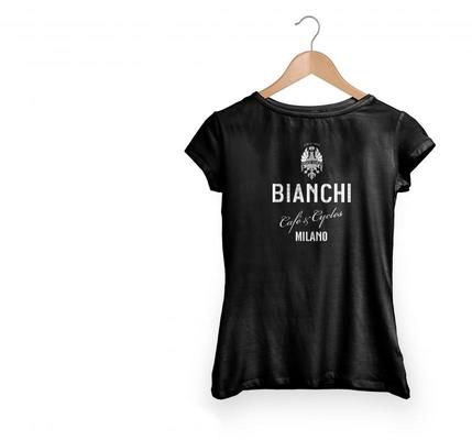 Bianchi Café & Cycles Dama Women's T-Shirt