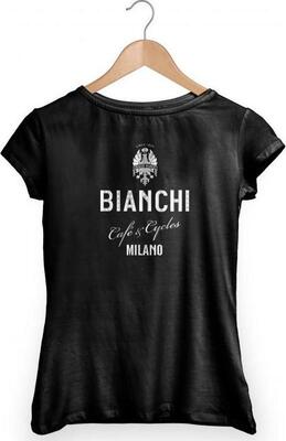 Bianchi Café & Cycles Dama Women's T-Shirt