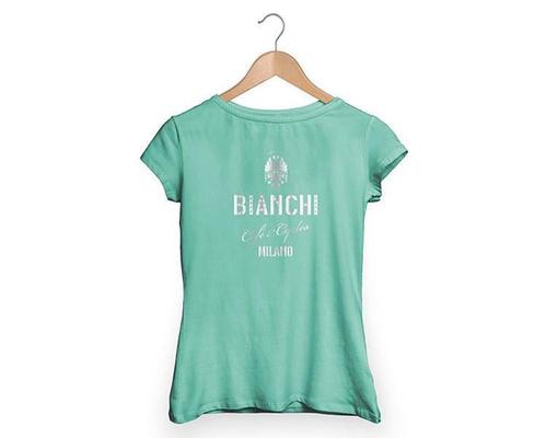 Bianchi Café & Cycles Dama Women's T-Shirt