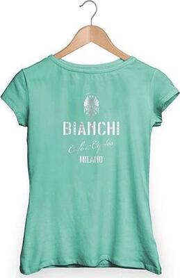 Bianchi Café & Cycles Dama Women's T-Shirt