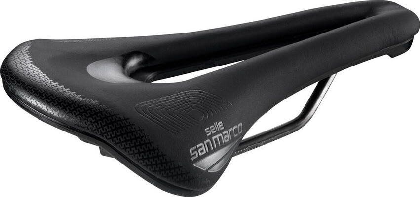 Selle San Marco Shortfit 2.0 Supercomfort Racing Bike saddle with cutout