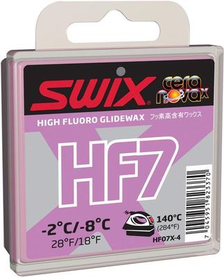 Swix HF7 fialový (-2°C / -8°C) Sklzový vosk