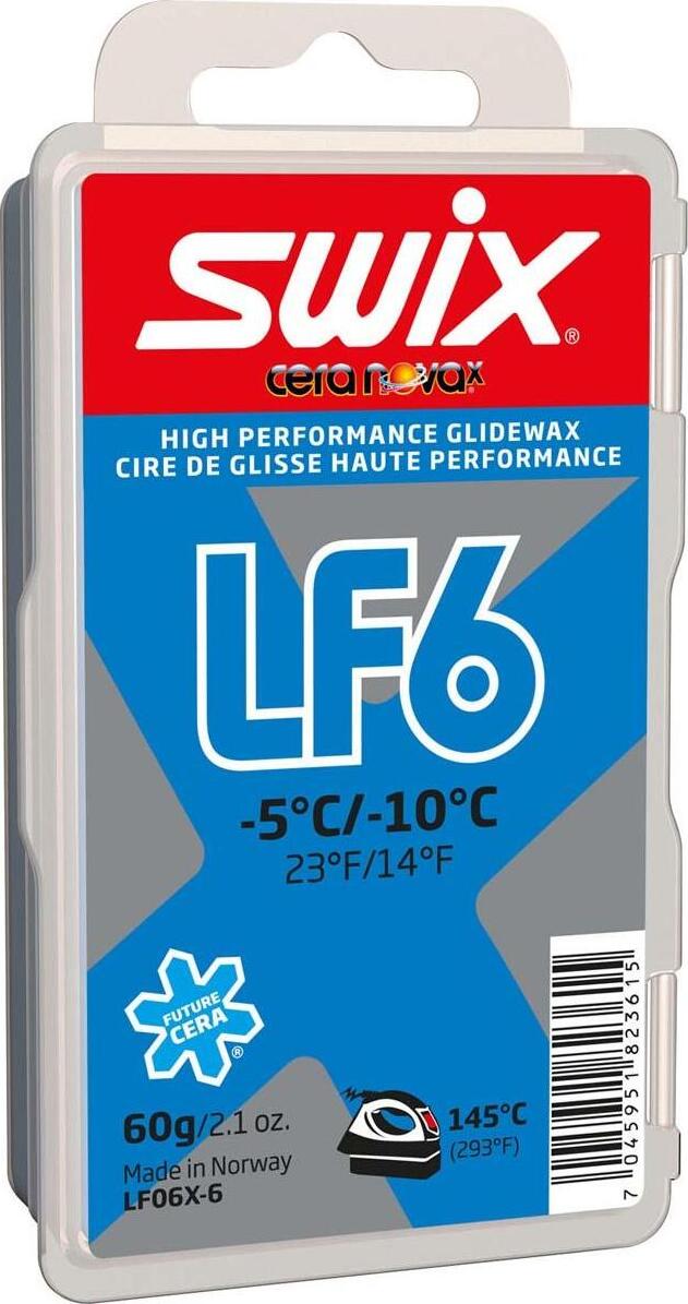 Swix LF6 blue (-5°C / -10°C) - 60 g Glide wax