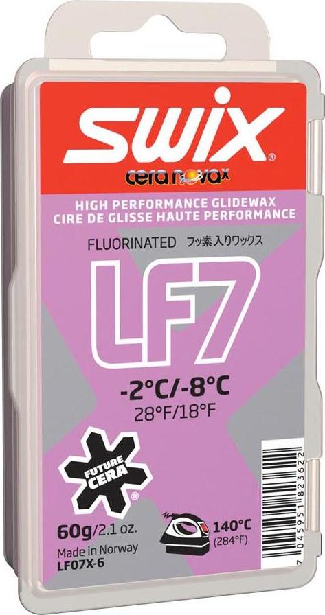 Swix LF7 fialový (-2°C / -8°C) Sklzový vosk