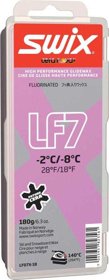 Swix LF7 fialový (-2°C / -8°C) Sklzový vosk