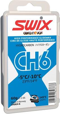 Swix CH6 modrý (-5°C / -10°C) - 60 g Sklzový vosk