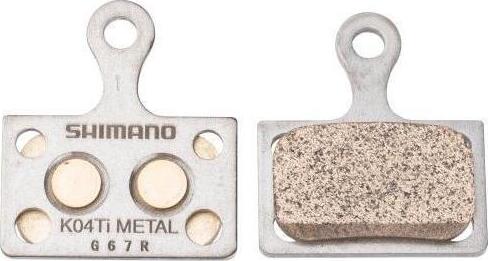 Shimano Metal K04TI Brzdové platničky