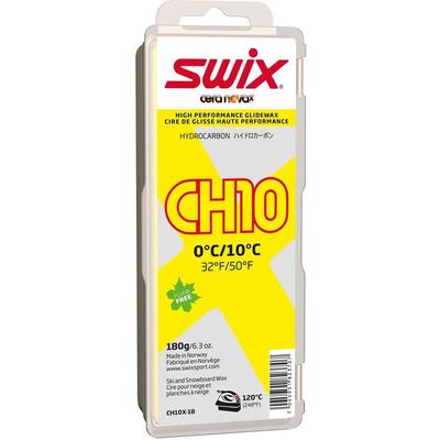 Swix CH10 žltý (0°C / 10°C) Sklzový vosk