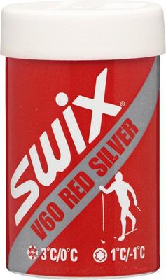 Swix V60 červený / strieborný Stúpací vosk