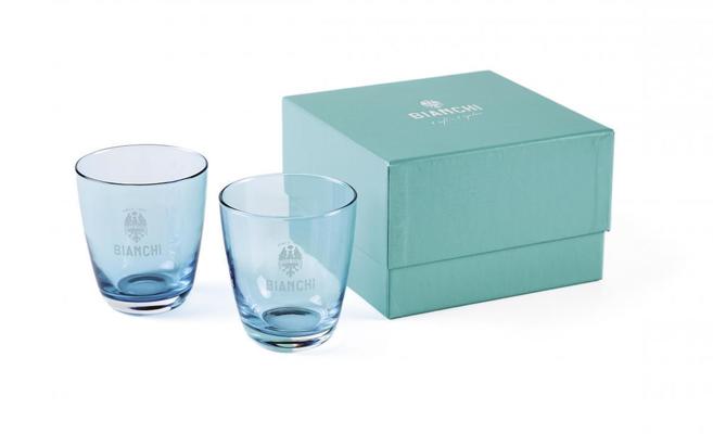 Bianchi Café & Cycles water glasses Set of water glasses