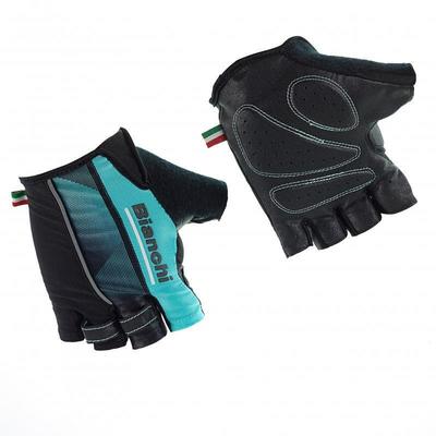 Bianchi Milano OSIO Warm Winter Full Finger Cold Weather Cycling Gloves CELESTE