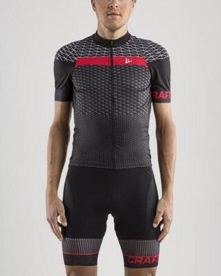 Craft Route Cyklistický dres s krátkym rukávom