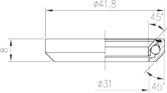 FSA TH-870E ACB 45x45 1-1/8