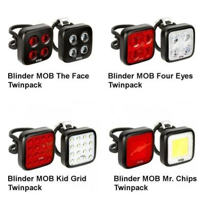 KNOG Blinder MOB Twinpack Set of lights
