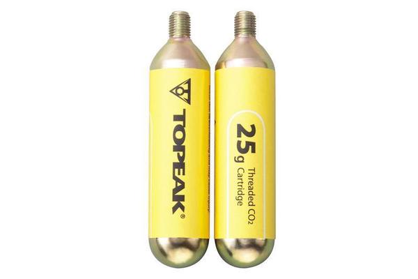Topeak Cartridge Set 25g CO2 threaded Threaded co2 cartridge - 2 pieces