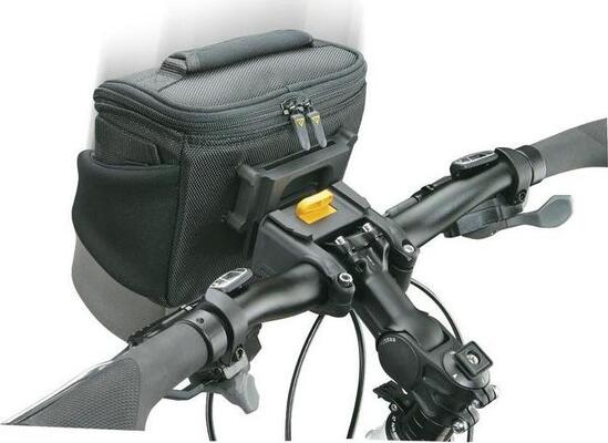 Topeak COMPACT HANDLE BAR BAG + držák FIXER 8 Brašna na řídítka